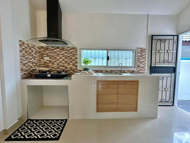 บ้านแฝดสไตล์บ้านเดี่ยว ใจกลางเมืองพัทยา เฟอร์นิเจอร์ใหม่ทั้งหลัง