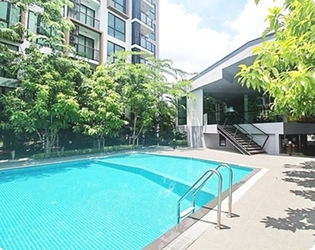 รัตนาธิเบศร์ 32 ตรม. ให้เช่าถูกใน3โลก ใกล้รถไฟฟ้า คอนโด Zelle วิวสวน MRT พระนั่งเกล้า ตึก3 ชั้น2 1นอน 1น้ำ