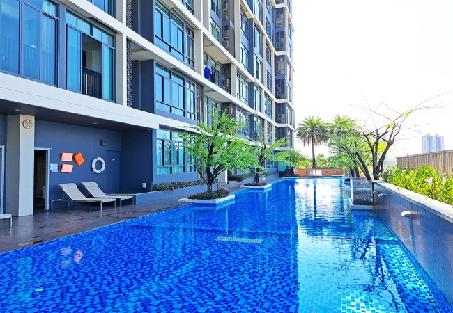 ขายคอนโด ไอดีโอ บลูโคฟ สุขุมวิท เนื้อที่ 44.35 ตร.ม. สวย พร้อมอยู่