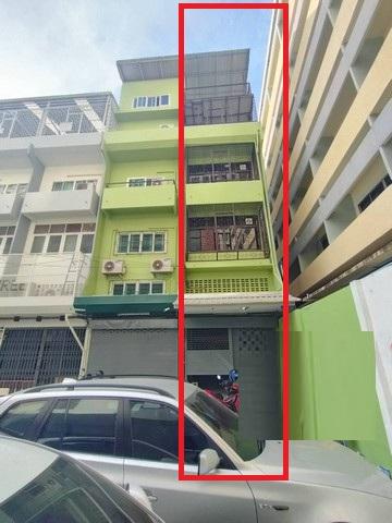 ให้เช่าตึกแถว 5.5 ชั้น 17 ตรว. ห้องมุม ย่านสะพานควาย อารีย์ ใกล้ BTS สะพานควาย