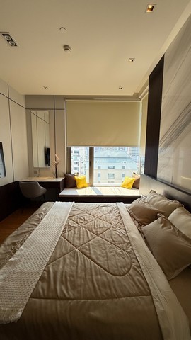 คอนโดให้เช่า Saladaeng One Condo ห้องมุม วิวเมือง ใกล้ MRT สีลม