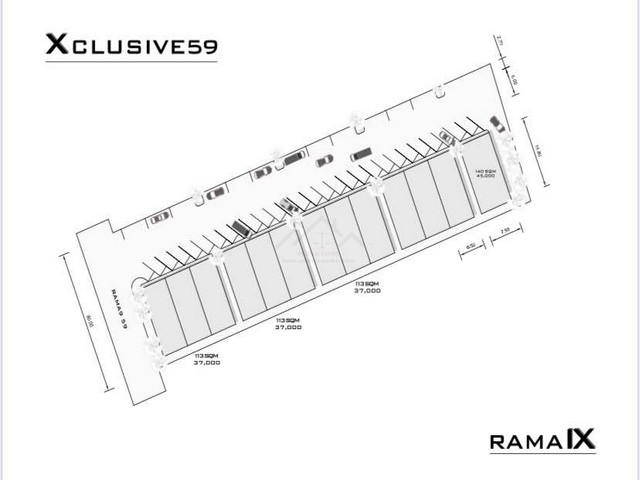 ให้เช่าโกดังสร้างใหม่ ขนาด 113 ตรม. ถนนพระราม9 ซอย59 ด้านหลังโรงพยาบาล สมิติเวช ศรีนครินทร์