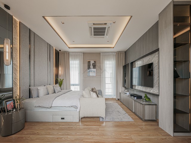 ให้เช่าทาวน์โฮม 4 ชั้น 4 ห้องนอน บ้านตัวอย่าง ตกแต่งหรู พร้อมสระว่ายน้ำ Sol Midtown เพชรเกษม-สาทร ใกล้ Seacon บางแค และ