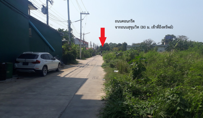 ขายด่วน ที่ดินเปล่าศรีราชา-บางพระ ชลบุรี