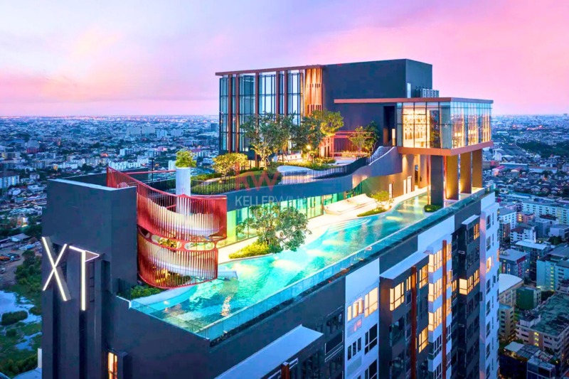 🏙️ ให้เช่า XT HUAIKHWANG ✨ | 🛏️ 1 ห้องนอน | 📐 28 ตร.ม. | 🌆 ชั้น 28 วิวสวย | 💰 17,500 บาท/เดือน 🔥