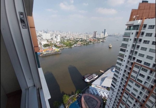ขายคอนโด Ivy River ราษฎร์บูรณะ วิวโค้งน้ำเจ้าพระยา ชั้น 31 พื้นที่ 29.77 ตร.ม. ลมเย็นสบาย ห้องไม่เคยเข้าอยู่ เฟอร์นิเจอร์ใหม่ Line. secondno2