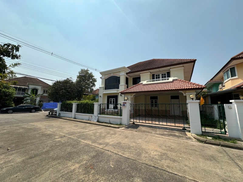 ขายบ้านเดี่ยวขนาดใหญ่ (หลังมุม 65 ตร.ว.) หมู่บ้านการ์เด้นวิลล่า1 รังสิต-คลองสาม ปทุมธานี