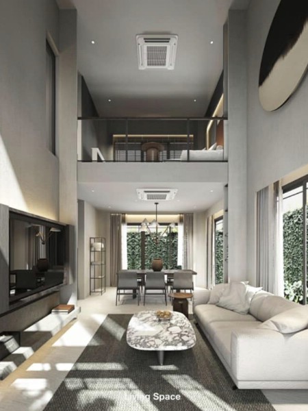 ให้เช่าทาวน์โฮมหรูระดับ Luxury บนทำเลอ่อนนุช โครงการใหม่บ้านแฝด 3 ชั้น บ้านกลางเมืองคลาสเซ่ สุขุมวิท 77 ซอยอ่อนนุช 21