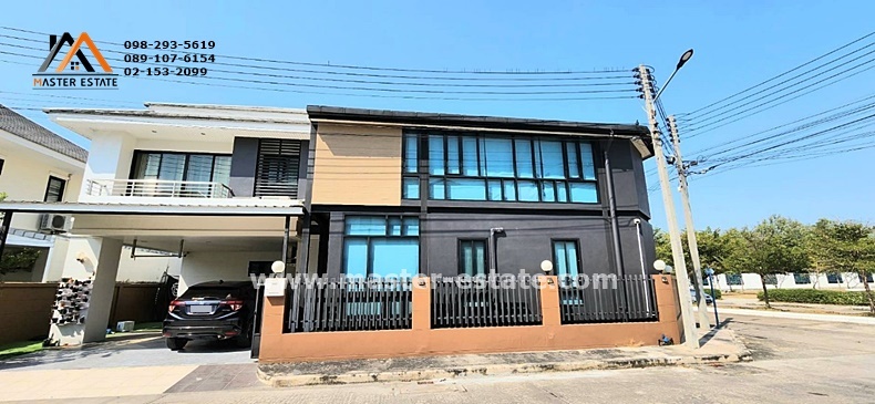 ม.ภัทราพร 2 บ้านเดี่ยวหลังใหญ่ 2 ชั้น มุม 60.9 ตร.ว. แต่งสวย 5 นอน 3 น้ำ มี CCTV รอบบ้าน ทำเลดีมาก ใกล้ทะเล ต.เสม็ด จ.ชลบุรี