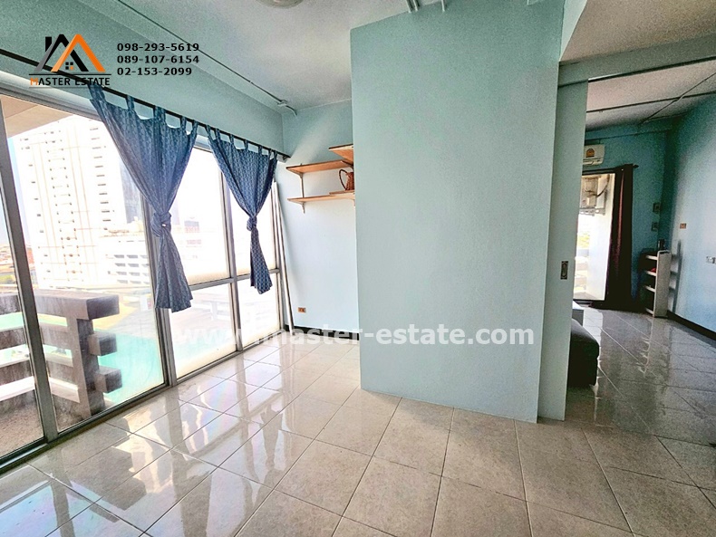 CONDO EVERGREEN VIEW TOWER ห้องใหญ่ 60 ตรม. ซ.บางนา-ตราด 56 ใกล้ตึกเนชั่น ขาย + ให้เช่า พร้อมแอร์ + เฟอร์นิเจอร์ครบ