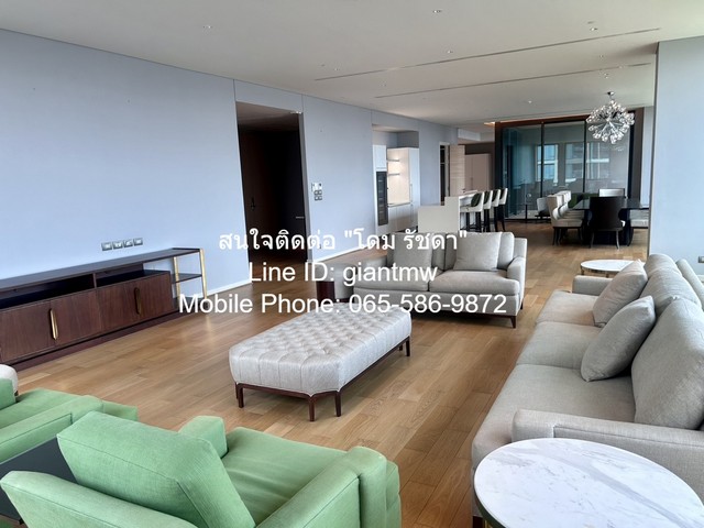 condo Sindhorn Residence 110000000 thb 3 BEDROOM พื้นที่เท่ากับ 347 ตารางเมตร ใกล้ รถไฟฟ้า BTS ชิดลม บรรยากาศ ดี