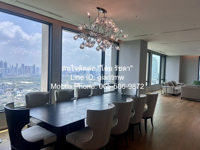 condo Sindhorn Residence 110000000 thb 3 BEDROOM พื้นที่เท่ากับ 347 ตารางเมตร ใกล้ รถไฟฟ้า BTS ชิดลม บรรยากาศ ดี