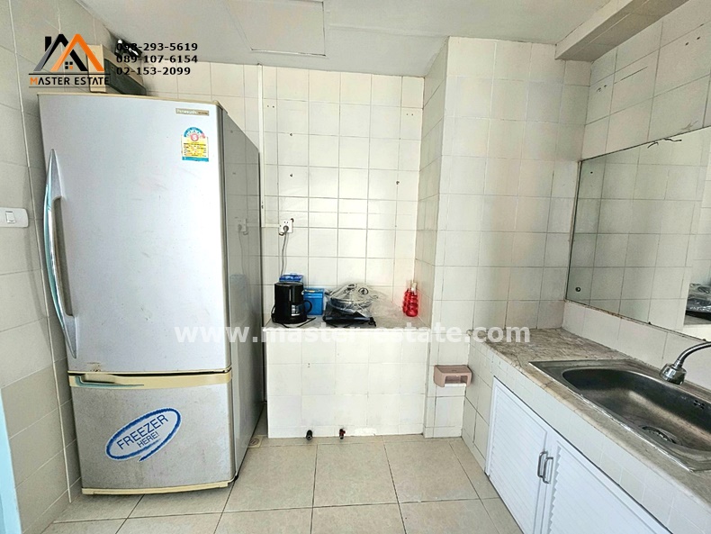 CONDO EVERGREEN VIEW TOWER ห้องใหญ่ 60 ตรม. ซ.บางนา-ตราด 56 ใกล้ตึกเนชั่น ขาย + ให้เช่า พร้อมแอร์ + เฟอร์นิเจอร์ครบ