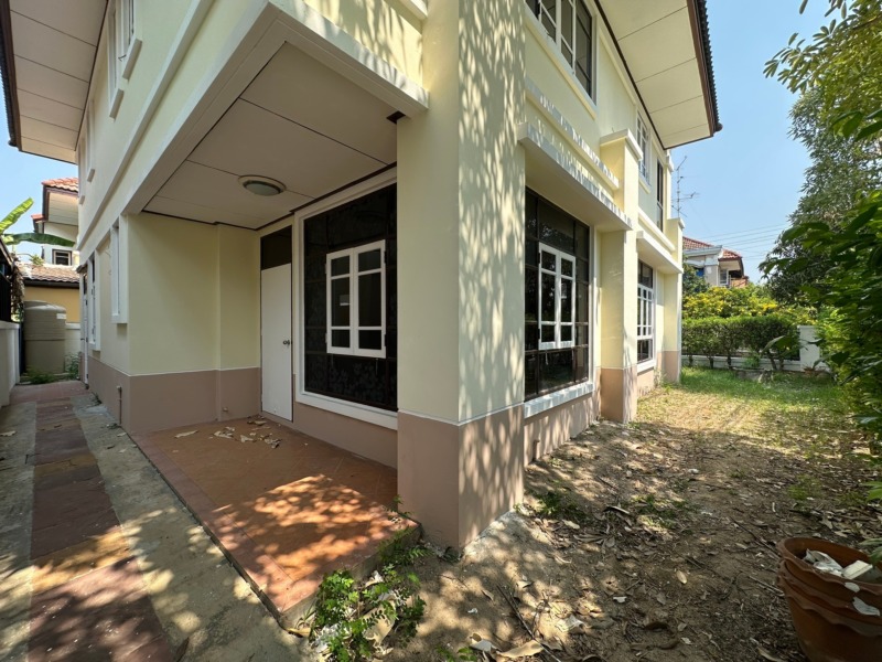 ขายบ้านเดี่ยวขนาดใหญ่ (หลังมุม 65 ตร.ว.) หมู่บ้านการ์เด้นวิลล่า1 รังสิต-คลองสาม ปทุมธานี