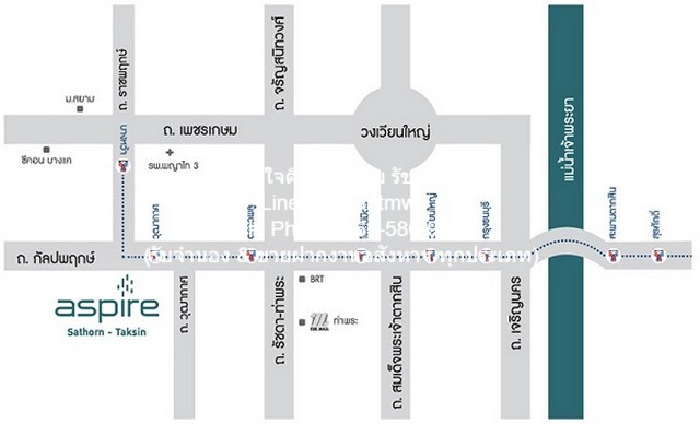 Condo แอสปาย สาทร-ตากสิน คอปเปอร์ โซน 1Bedroom1Bathroom 26ตรม 1771600 บาท. ใกล้ BTS วุฒกาศ คุ้มค่าคุ้มราคา