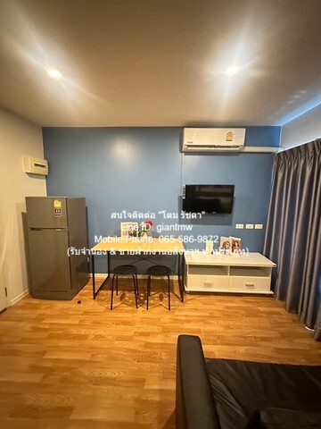 Condo. ลุมพินี วิลล์ ราษฎร์บูรณะ – ริเวอร์วิว 1300000 BAHT. 1 นอน 1 Bathroom 23SQ.METER สวยที่สุดในย่าน