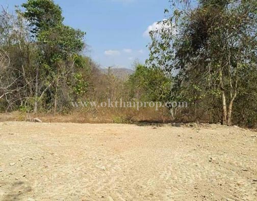 ที่ดินถมแล้ว พุหวายฮิลล์รีสอร์ท อ.ชะอำ จ.เพชรบุรี