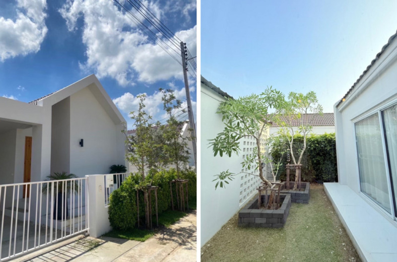 เช่า และ ขาย บ้านเดี่ยวมินิมอล แก่งคอย สระบุรี โครงการ ซีรีน คอร์ทยาร์ด (Serene Courtyard)
