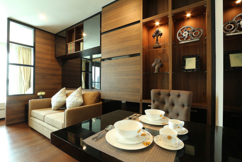คอนโด ไอวี่ ทองหล่อ มี 2 unit 36 ตารางเมตร ชั้น19,20 วิวหันไปทาง J Avenue เฟอร์ built in