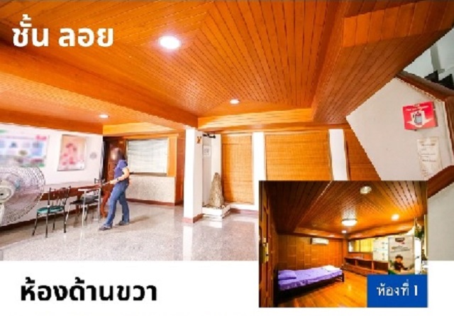 โรบินสัน ศรีนครินทร์ 700ม. ให้เช่าอาคารสำนักงาน 4 ชั้น 5 คูหา MRT ศรีนุช 1.1 กม. 199ตร.วา.1,859ตร.ม. 11นอน 7น้ำ
