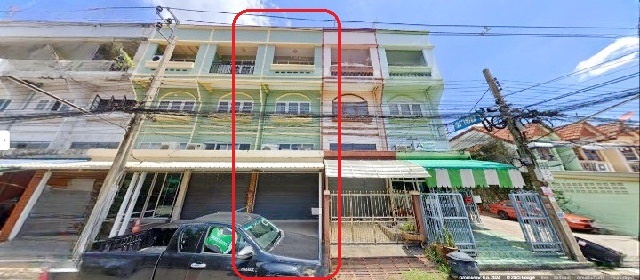 ตลาดปัฐวิกรณ์ 1.5 กม. ขาย-เช่าอาคารพาณิชย์ 3ชั้น 2คูหาติดกัน ถ.นวมินทร์ 44-52 ใหม่กิ๊ก 380 ตร.ม.30 ตร.วา. 3 นอน 2 น้ำ