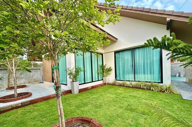 บ้านเดี่ยวชั้นเดียว สไตล์โมเดิร์นรีสอร์ท (Re-sale) หมู่บ้านเดอะเมเปิ้ล พัทยา บางละมุง ชลบุรี