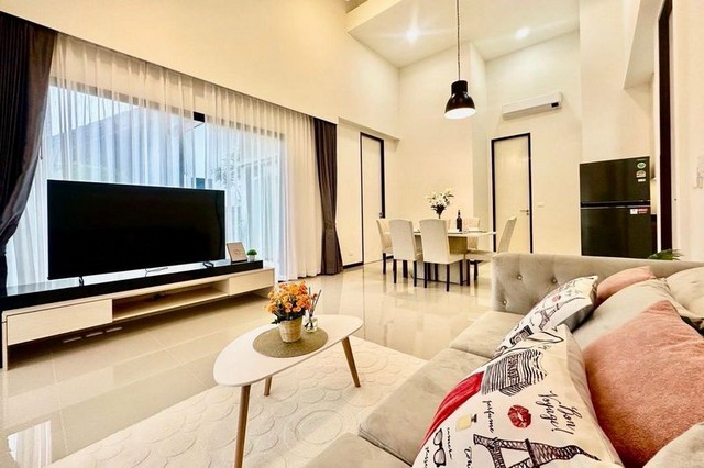 บ้านเดี่ยวชั้นเดียว สไตล์โมเดิร์นรีสอร์ท (Re-sale) หมู่บ้านเดอะเมเปิ้ล พัทยา บางละมุง ชลบุรี