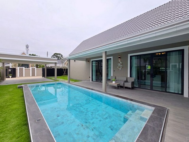 ขาย Nordic Pool Villa Pattaya พูลวิลล่าสร้างใหม่ใกล้อ่างมาบประชัน เพียง 600เมตร