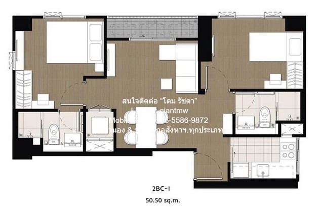ให้เช่าด่วน ห้องชุด The Privacy Tha – Phra Interchange 22000 บ. โครตถูก