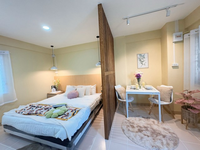 ขายห้องคอนโดเอื้ออาทรหนองหอย2 ตึก2 ชั้น2 พื้นที่24ม. 1นอน1น้ำ 698,000บ. ฟรีโอน เฟอร์ครบ ต.หนองหอย อ.เมือง เชียงใหม่