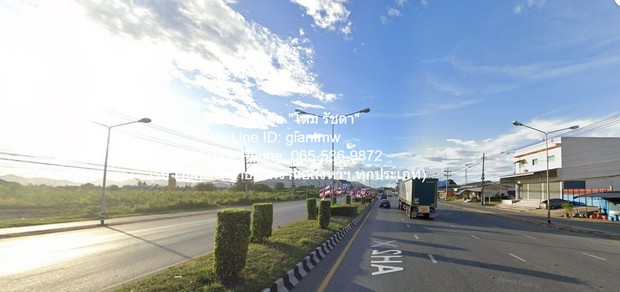 ที่ดิน ขายที่ดินถมแล้ว 11-1-65.7 ไร่ ติดถนนเพชรเกษม (หมายเลข 4) ปราณบุรี จ.ประจวบคีรีขันธ์ พื้นที่เท่ากับ 11 ไร่ 1 ngan