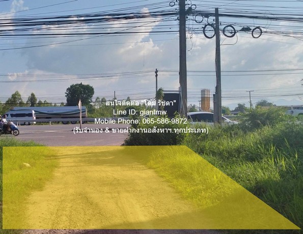 ที่ดิน ขายที่ดินถมแล้ว 11-1-65.7 ไร่ ติดถนนเพชรเกษม (หมายเลข 4) ปราณบุรี จ.ประจวบคีรีขันธ์ พื้นที่เท่ากับ 11 ไร่ 1 ngan