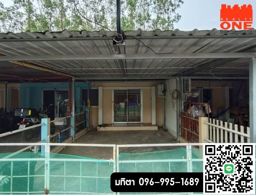 ขาย ทาวน์เฮ้าส์ ชั้นเดียว ใกล้นิคม 304 โครงการบ้านสวยน้ำใส 5 เขาหินซ้อน พนมสารคาม ฉะเชิงเทรา