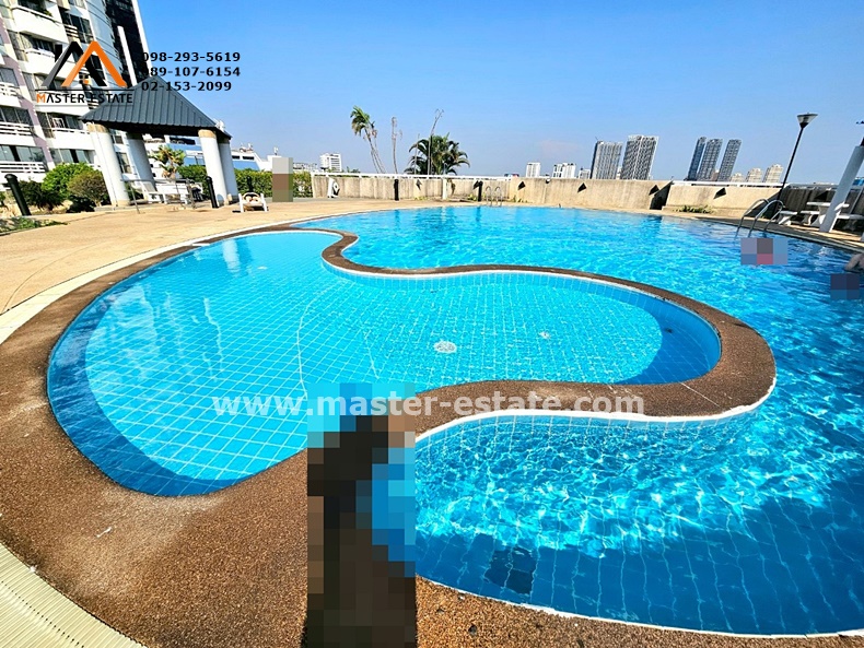 CONDO EVERGREEN VIEW TOWER ห้องใหญ่ 60 ตรม. ซ.บางนา-ตราด 56 ใกล้ตึกเนชั่น ขาย + ให้เช่า พร้อมแอร์ + เฟอร์นิเจอร์ครบ