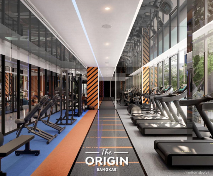 Condo The Origin Bangkae ใกล้ MRT บางแค 24.30 ตารางเมตร 1นอน ชั้น5 ทิศใต้ ตึกC