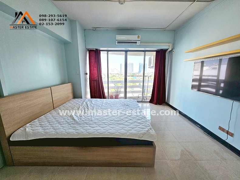 CONDO EVERGREEN VIEW TOWER ห้องใหญ่ 60 ตรม. ซ.บางนา-ตราด 56 ใกล้ตึกเนชั่น ขาย + ให้เช่า พร้อมแอร์ + เฟอร์นิเจอร์ครบ