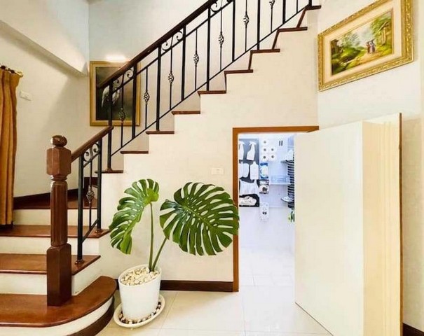 รหัสC6710 ให้เช่าทาวน์โฮม 3ชั้น โครงการวิสต้าปาร์ค ประชาชื่น Vista Park Prachachuen3 ตกแต่งพร้อมอยู่