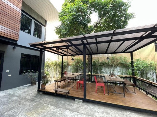 อาคารสำนักงาน สไตล์โมเดิร์นลอฟท์มีพื้นที่สวน ซอยบางรักน้อย นนทบุรี ราชพฤกษ์