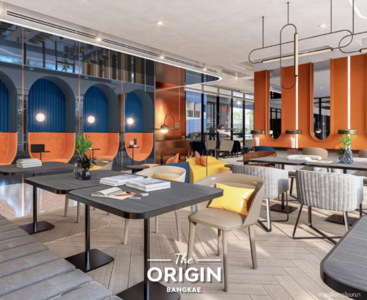 Condo The Origin Bangkae ใกล้ MRT บางแค 24.30 ตารางเมตร 1นอน ชั้น5 ทิศใต้ ตึกC