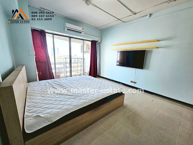 CONDO EVERGREEN VIEW TOWER ห้องใหญ่ 60 ตรม. ซ.บางนา-ตราด 56 ใกล้ตึกเนชั่น ขาย + ให้เช่า พร้อมแอร์ + เฟอร์นิเจอร์ครบ