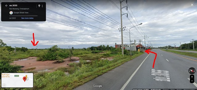 ขายที่ดินนาเกือบ 5ไร่ 7ล้านบาท ใกล้ถนนบายพาสโรบินสัน-ขี้เหล็กใหญ่ ต.ในเมือง อ.เมือง ชัยภูมิ