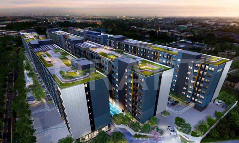 Condo The Origin Bangkae ใกล้ MRT บางแค 24.30 ตารางเมตร 1นอน ชั้น5 ทิศใต้ ตึกC