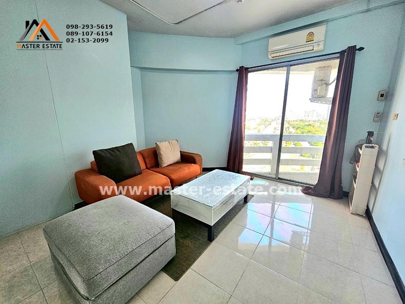 CONDO EVERGREEN VIEW TOWER ห้องใหญ่ 60 ตรม. ซ.บางนา-ตราด 56 ใกล้ตึกเนชั่น ขาย + ให้เช่า พร้อมแอร์ + เฟอร์นิเจอร์ครบ