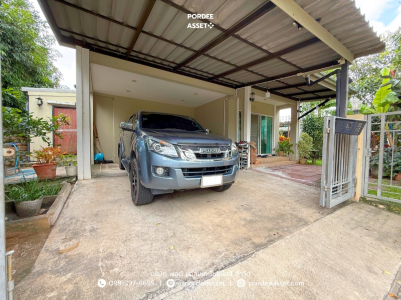ขายบ้านเดี่ยว ภัสสรเพรสทีจ รังสิต-คลอง2 (หลังริม ขนาด 58 ตร.ว.) ธัญบุรี ปทุมธานี : Passorn Prestige Rangsit – Klong 2