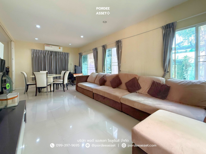 ขายบ้านเดี่ยว ภัสสรเพรสทีจ รังสิต-คลอง2 (หลังริม ขนาด 58 ตร.ว.) ธัญบุรี ปทุมธานี : Passorn Prestige Rangsit – Klong 2