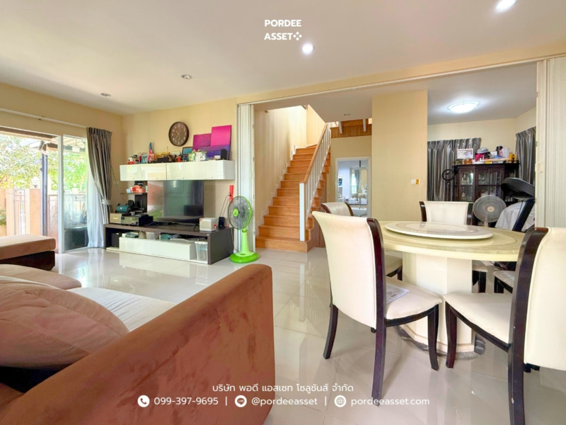 ขายบ้านเดี่ยว ภัสสรเพรสทีจ รังสิต-คลอง2 (หลังริม ขนาด 58 ตร.ว.) ธัญบุรี ปทุมธานี : Passorn Prestige Rangsit – Klong 2