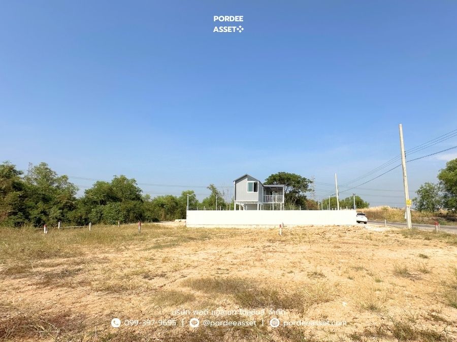 ที่ดินถมแล้ว 60 ตร.ว. แปลงสวยติดถนน น้ำไฟพร้อม ใกล้บิ๊กซีไทรน้อย ซื้อไว้ลงทุน/ปลูกบ้าน/สร้างบ้านขาย กำไรตั้งแต่ซื้อ คลองขวาง, ไทรน้อย, นนทบุรี