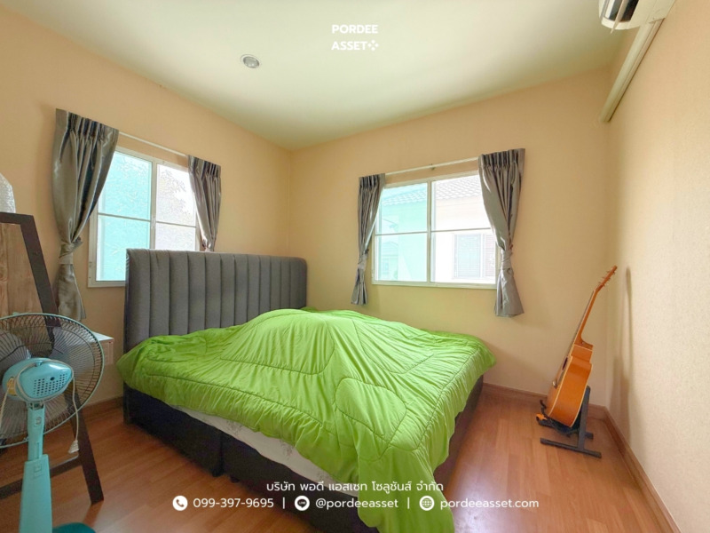 ขายบ้านเดี่ยว ภัสสรเพรสทีจ รังสิต-คลอง2 (หลังริม ขนาด 58 ตร.ว.) ธัญบุรี ปทุมธานี : Passorn Prestige Rangsit – Klong 2