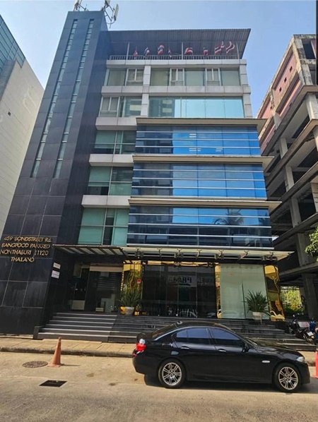 ให้เช่าอาคารสำนักงานย่านเมืองทองแจ้งวัฒนะ จำนวน 7ชั้น พื้นที่ใช้สอย 1,800 ตรม. แบ่งเช่าได้ อำเภอปากเกร็ด นนทบุรี