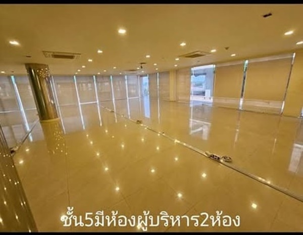 ให้เช่าอาคารสำนักงานย่านเมืองทองแจ้งวัฒนะ จำนวน 7ชั้น พื้นที่ใช้สอย 1,800 ตรม. แบ่งเช่าได้ อำเภอปากเกร็ด นนทบุรี